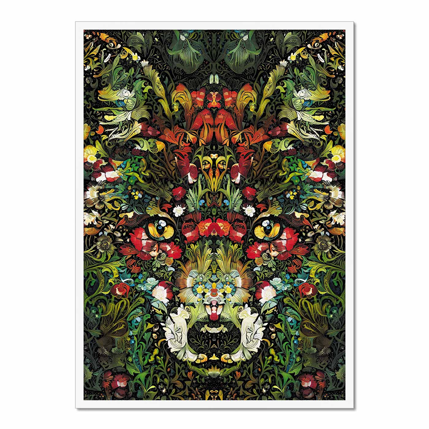 'William's Fox' Framed Print