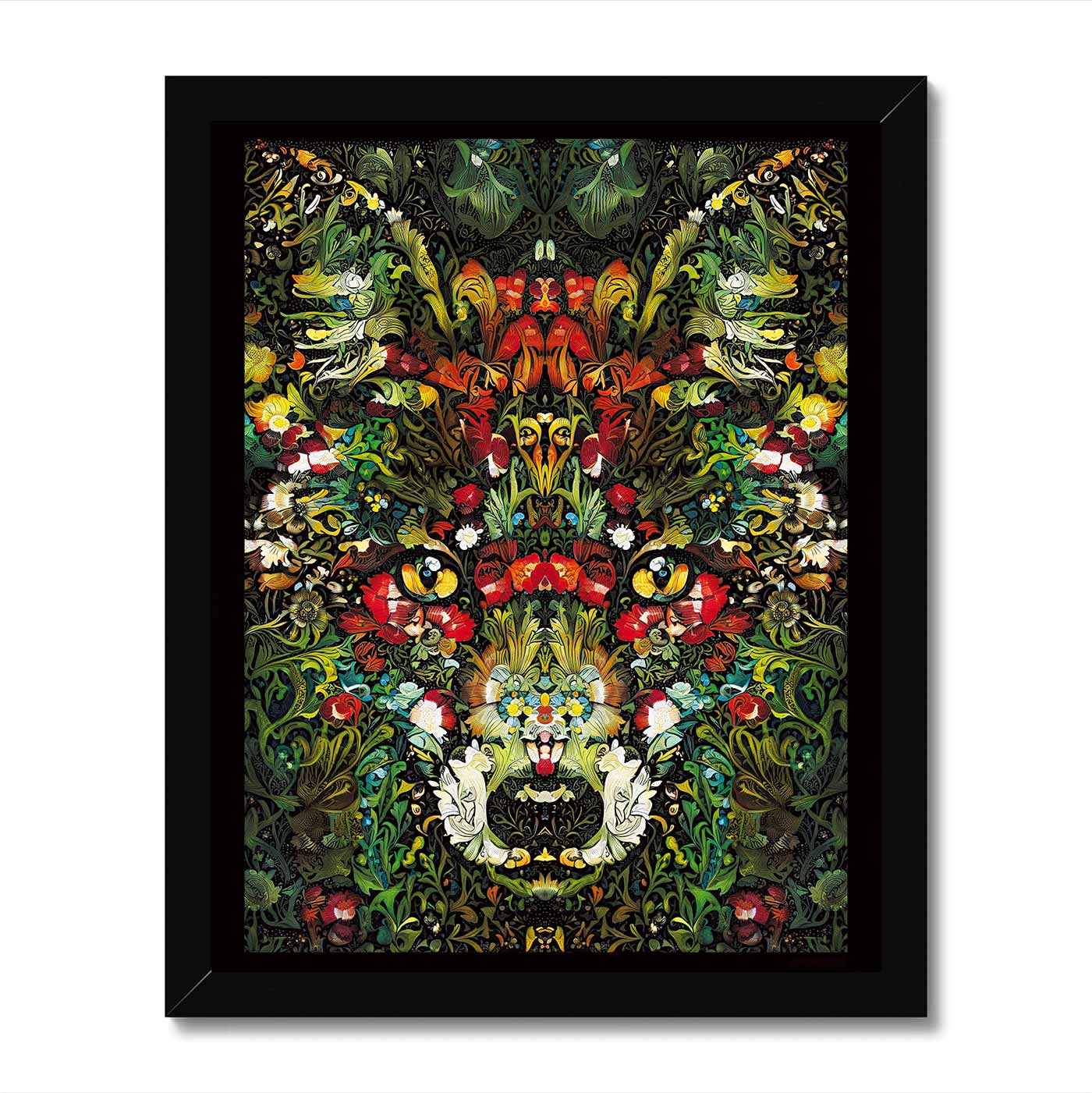 'William's Fox' Framed Print
