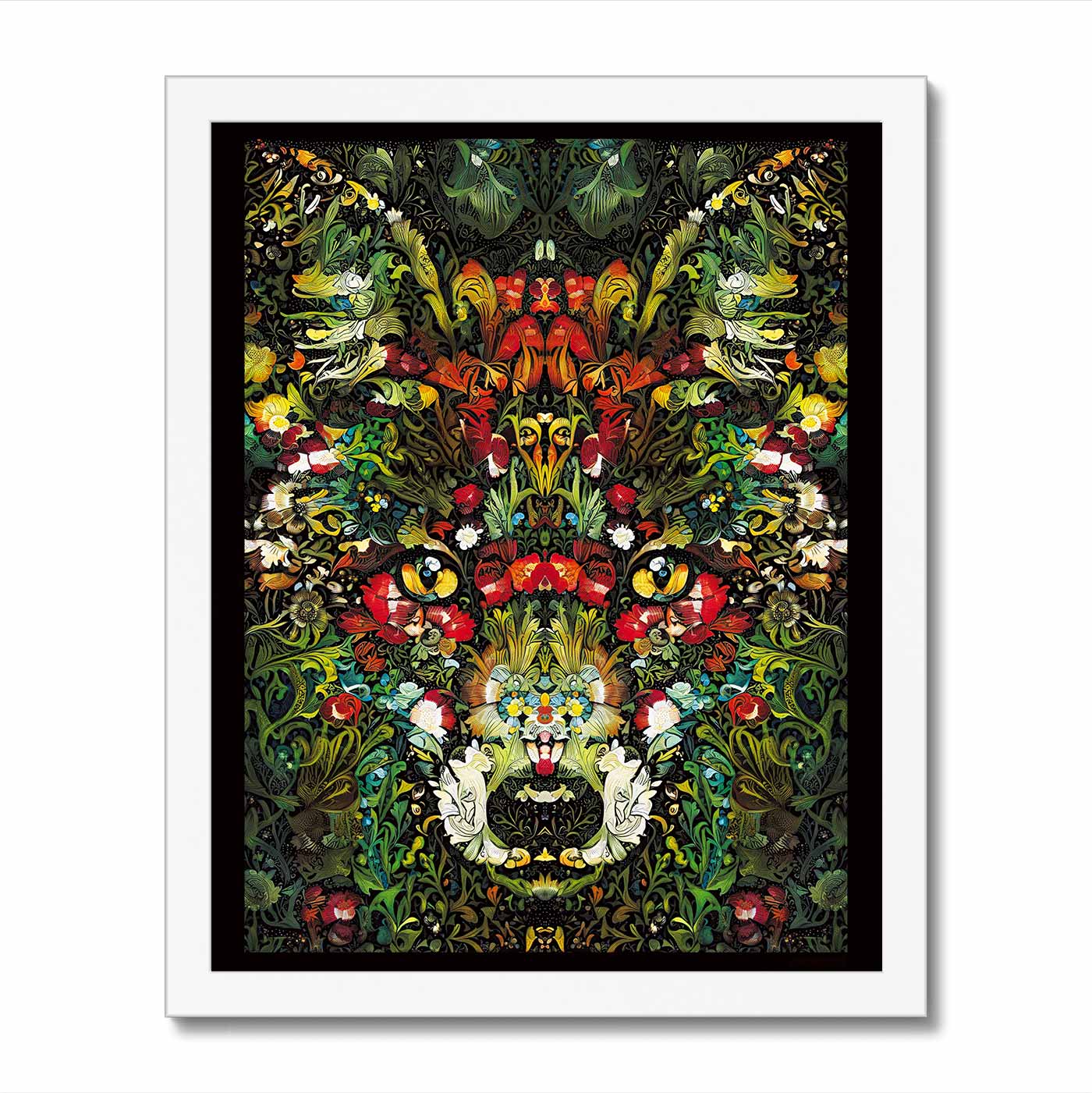 'William's Fox' Framed Print