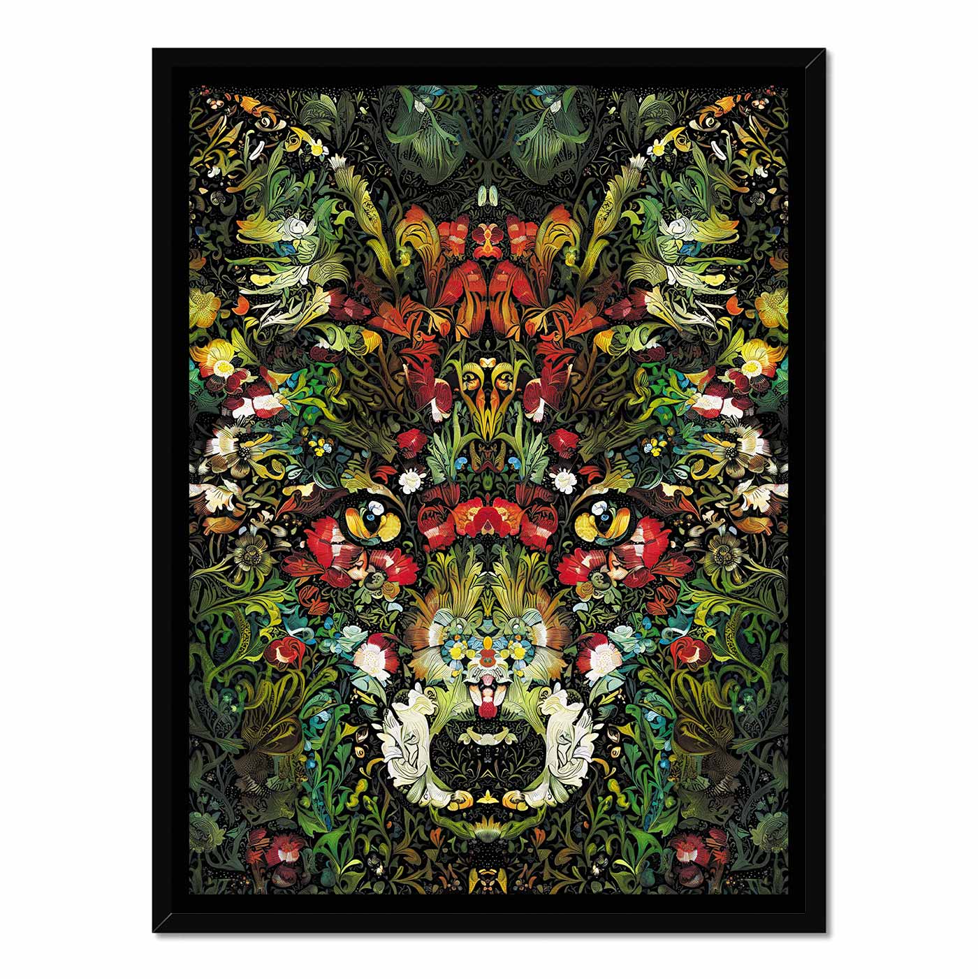'William's Fox' Framed Print