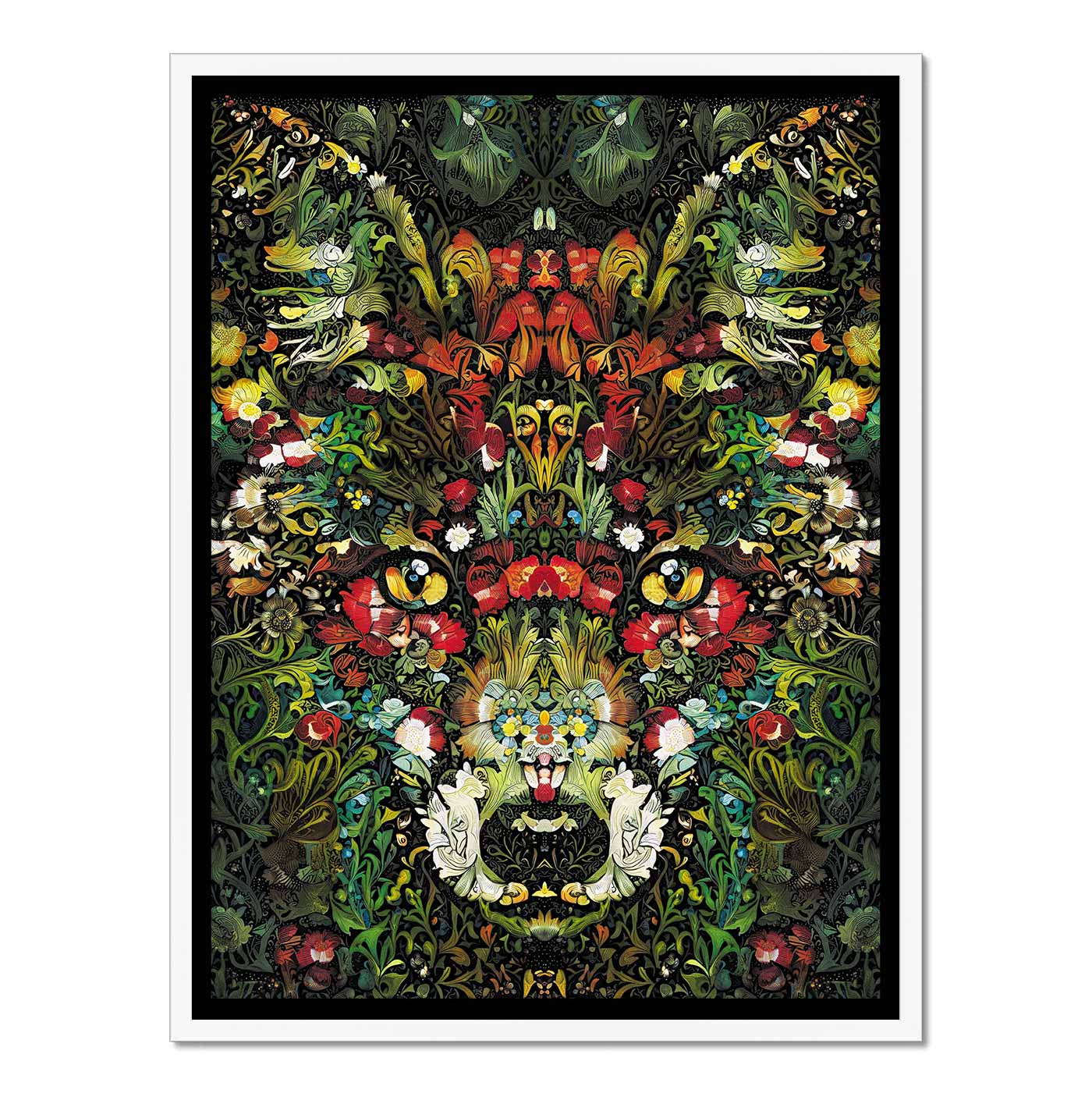 'William's Fox' Framed Print