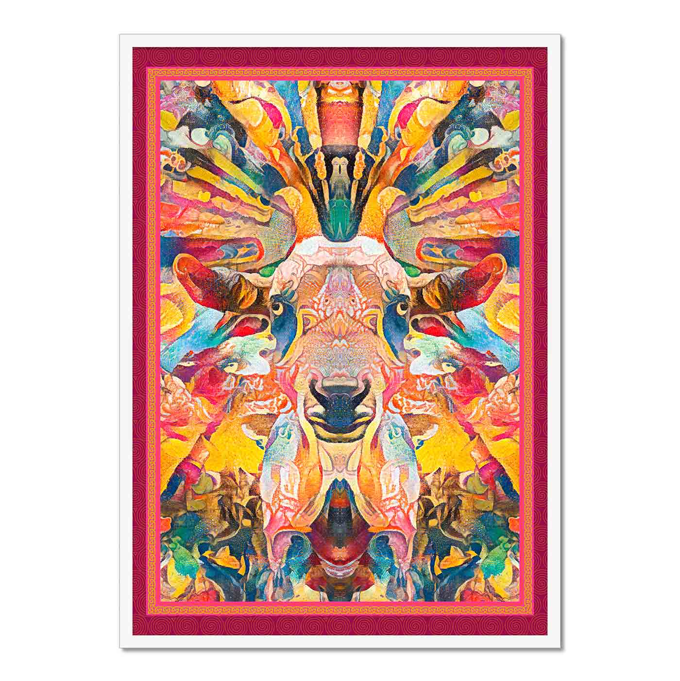 'Medicine Capricorn' Framed Print