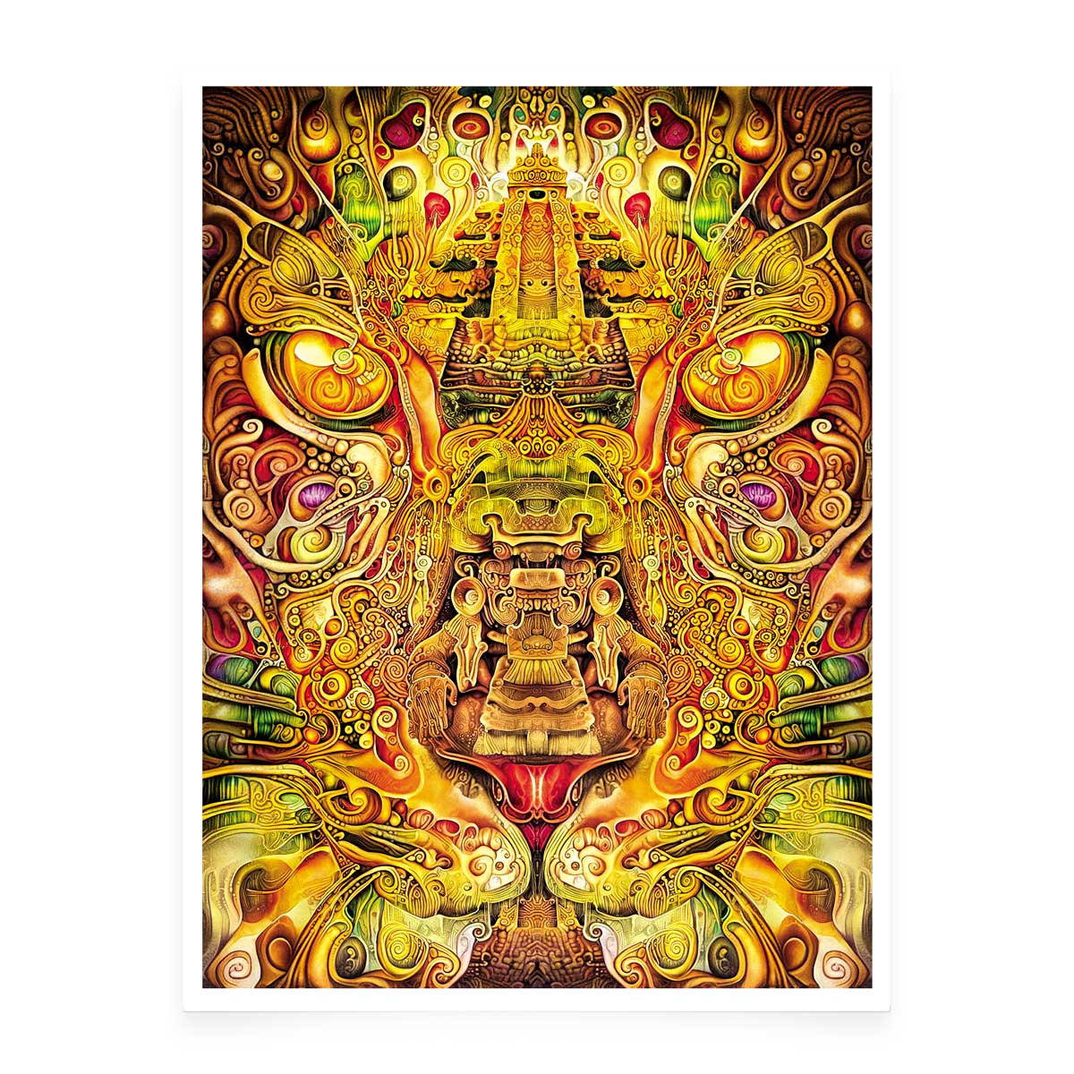 'Aztec Meditation' Giclée Print