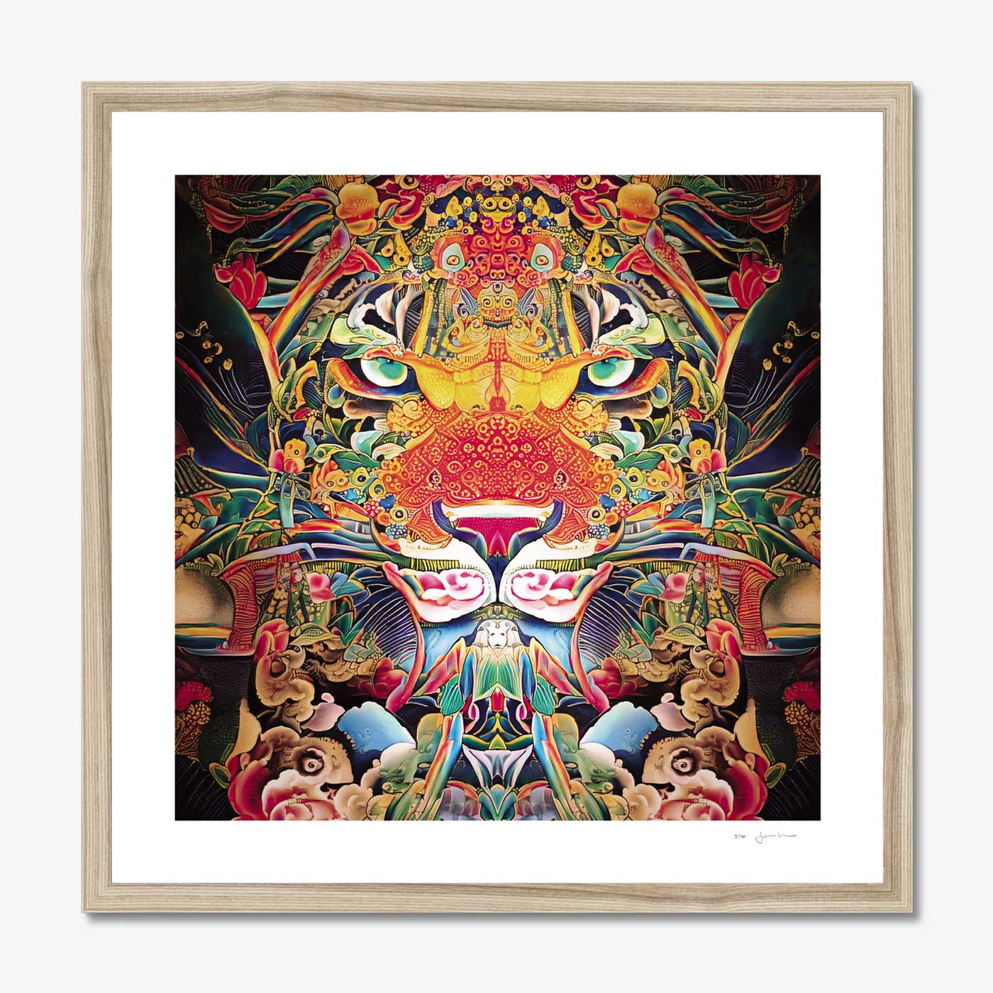 Ayahuascero Jaguar – Ltd edition fine art print