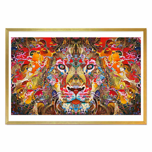 'Leo King' Framed Print