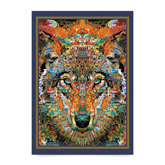 'Medicine Fire Wolf' Fine Art Print