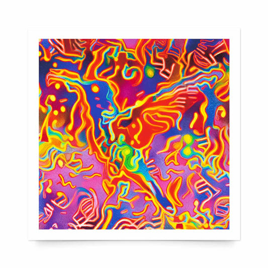 'Huichol Hummingbird' Fine Art Print