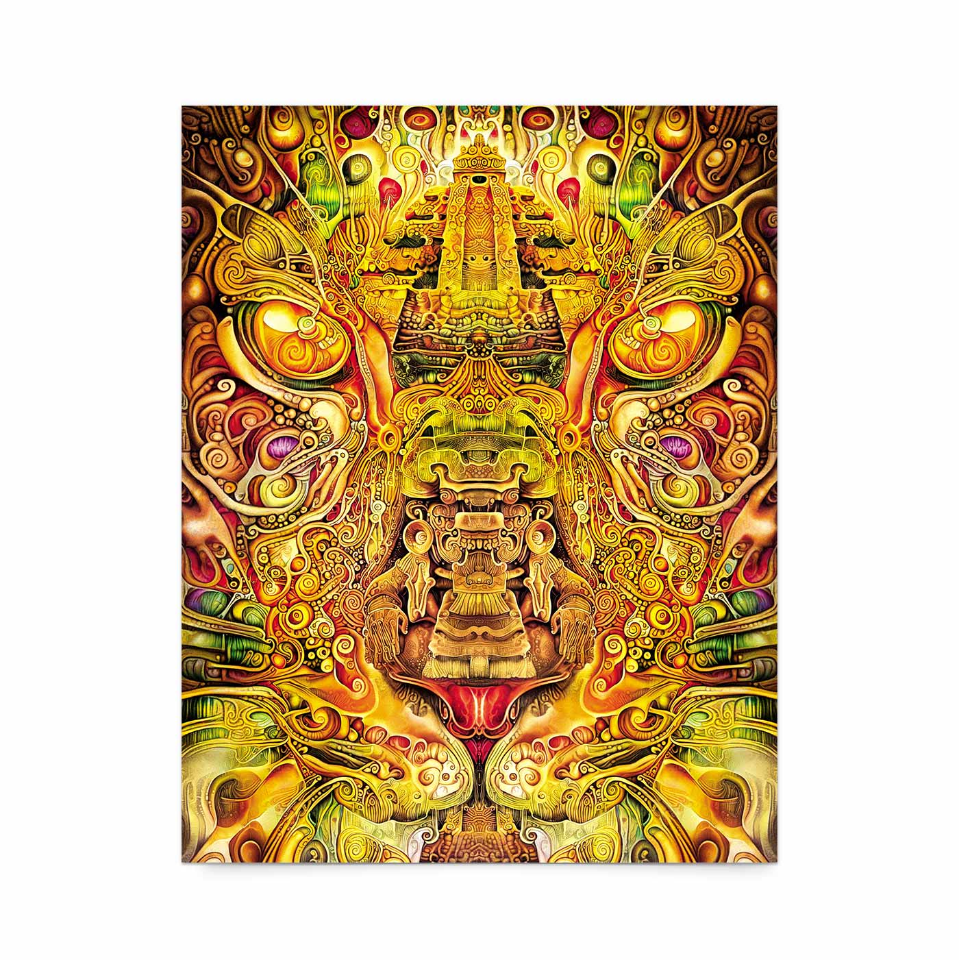 'Aztec Meditation' Fine Art Print