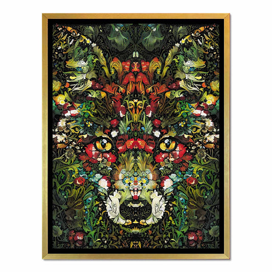 'William's Fox' Framed Print