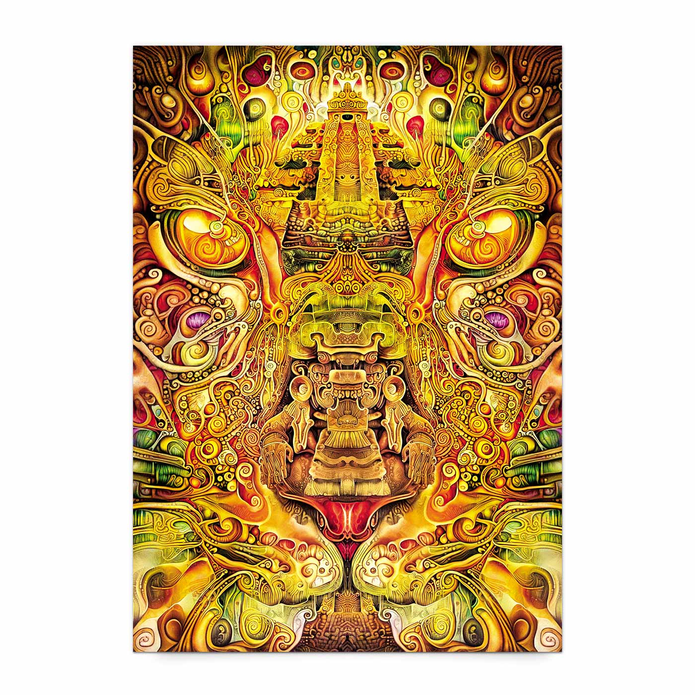 'Aztec Meditation' Fine Art Print