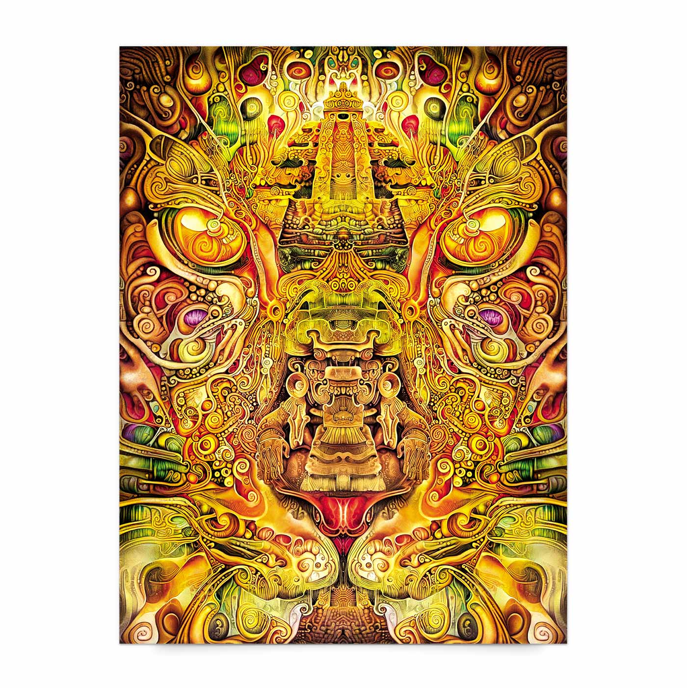 'Aztec Meditation' Fine Art Print