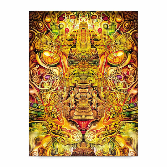 'Aztec Meditation' Fine Art Print