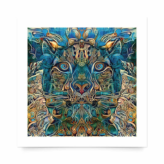 'Snow Leopard' Fine Art Print